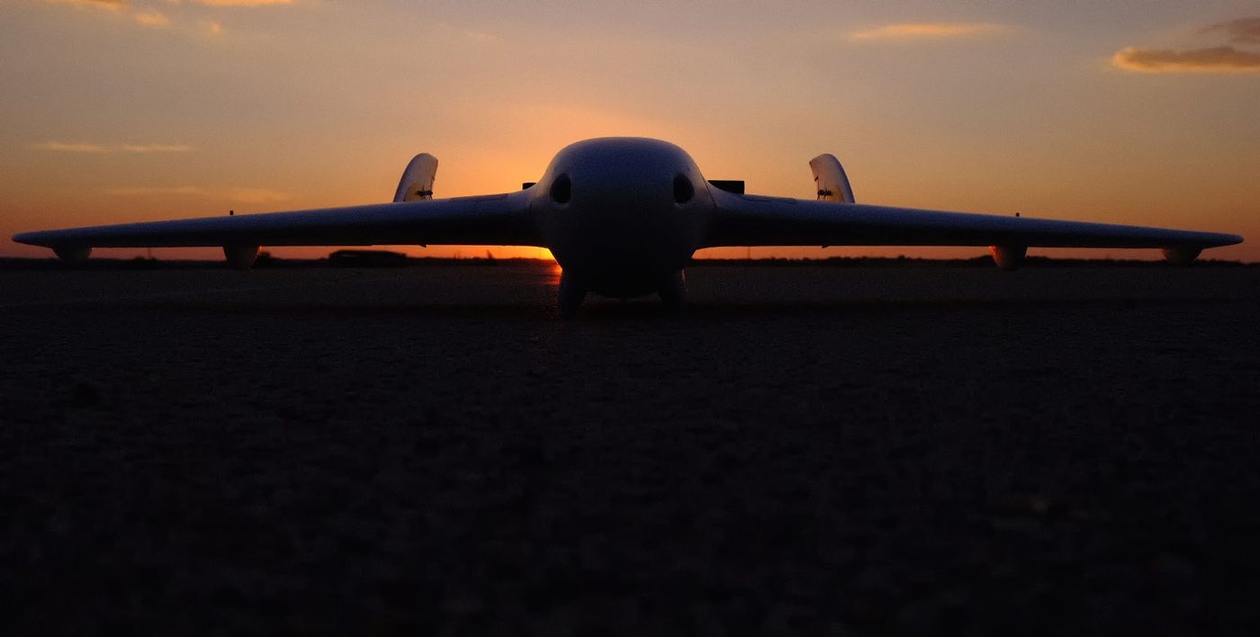 Custom VTOL fixed-wing UAV by DRONERPA